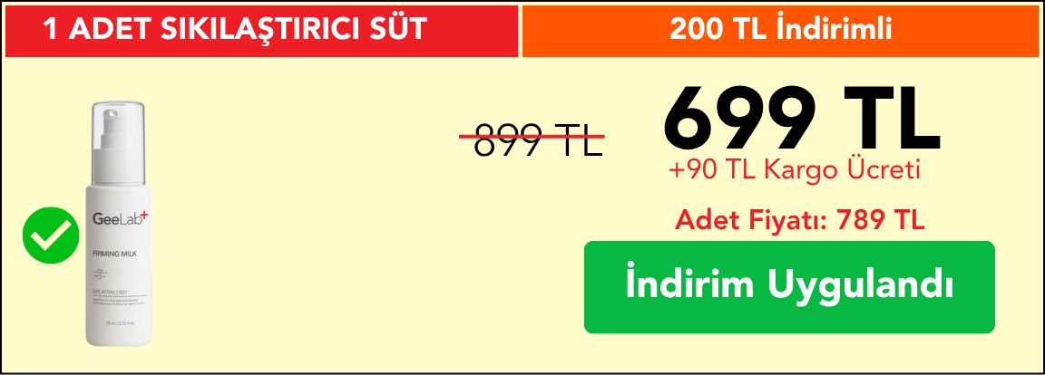 1 adet sıkılaştırıcı süt